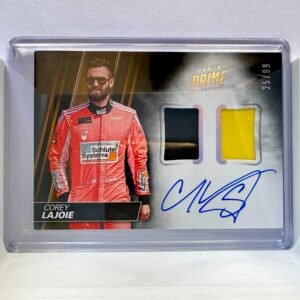 2018	Panini	Prime	Dual Material Autographed	DMA-CL	Corey Lajoie	Holo	25/99