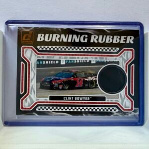 2024 Panini Donruss Burning Rubber BRM-CB Clint Bowyer Bronze