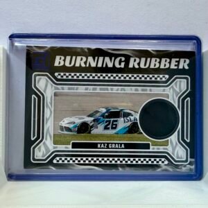 2024 Panini Donruss Burning Rubber BRM-KG Kaz Grala Blue