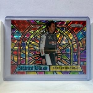 2021 Panini Prizm Stained Glass SG23 Brad Keselowski Case Hit