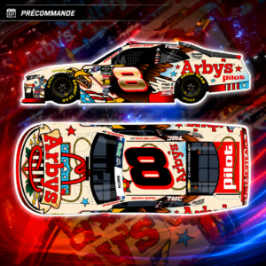 ** Précommande ** 2026 Sammy Smith #8 Arby's Patriotic