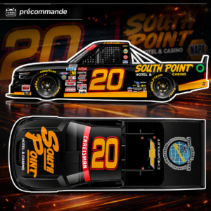 ** Précommande ** 2026 Brendan Gaughan #20 South Point Casino