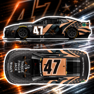 ** Précommande ** 2026 Ricky Stenhouse Jr #47 Three Finger Jack Wines