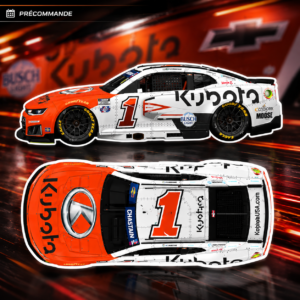 ** Précommande ** 2026 Ross Chastain #1 Kubota Veterans Honor