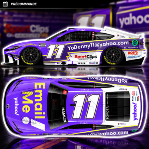 ** Précommande ** 2026 Denny Hamlin #11 Yahoo! Email Me