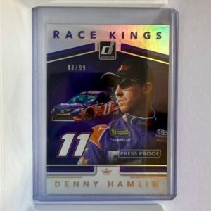 2018	Panini	Donruss	Race Kings	11	Denny Hamlin	PressProof	43/99