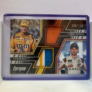 2017	Panini	Torque	Pairing Materials	PM-SB	Daniel Suarez / Kyle Busch	198/199