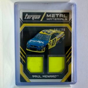 2017	Panini	Torque	Metal Materials	MM-PM	Paul Menard	 241/299