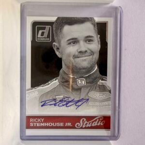 2017	Panini	Donruss	Studio	ST-RS	Ricky Stenhouse Jr Autographed