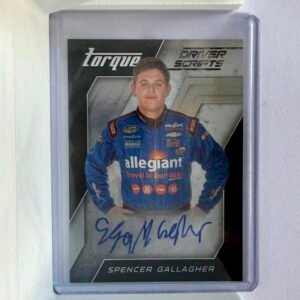 2016	Panini	Torque	Driver Scripts	DS-SG	Spencer Gallagher	Holo Autographed