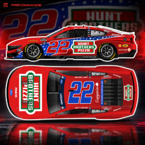 ** Précommande ** 2026 Joey Logano #22 Hunt Brothers Pizza Red