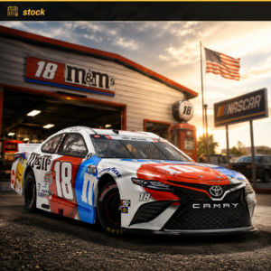 2021 Kyle Busch #18 M&M'S Red, White & Blue 1/24 ARC Standard