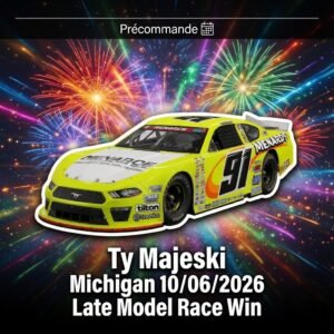 ** Précommande ** 2026 Ty Majeski #91 Menards/Zenna Home Michigan 10/06/2026 Race Win