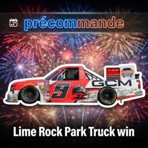 ** Précommande ** 2026 Grant Enfinger #9 Grant County Mulch 11/07/2026 Lime Rock Park Race Win