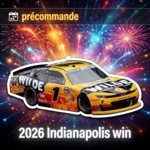 ** Précommande ** 2026 Carson Kvapil #1 Wilde Protein Crackers Indianapolis 25/07/2026 Race Win