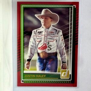 2025	Panini	Donruss	#86	Justin Haley	Red 290/299