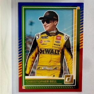 2025	Panini	Donruss	/	#70	Christopher Bell	Red & Blue