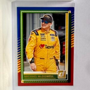 2025	Panini	Donruss	#79	Michael McDowell	Red & Blue