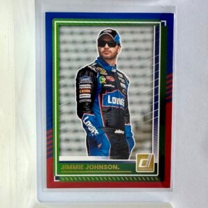 2025	Panini	Donruss	#44	Jimmie Johnson	Red & Blue