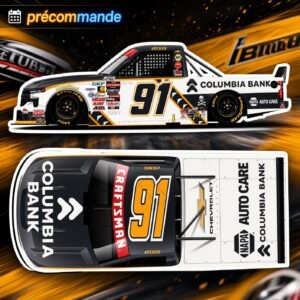 ** Précommande ** 2026 Christian Eckes #91 Columbia Bank Patriotic