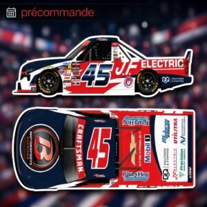 ** Précommande ** 2026 Landen Lewis #45 Motorsports Auctions/J.F. Electric