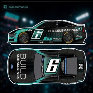 ** Précommande ** 2026 Brad Keselowski #6 BuildSubmarines Salute to Veterans