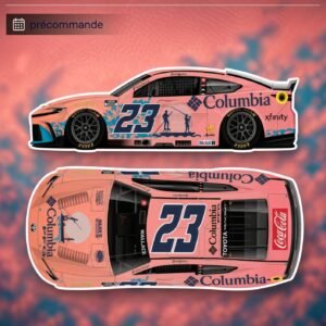 ** Précommande ** 2026 Bubba Wallace #23 Columbia PFG (salmon)