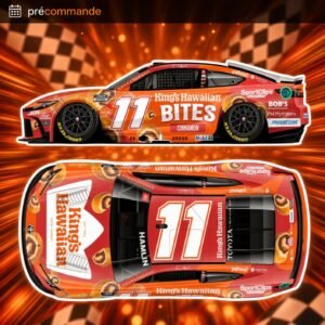 ** Précommande ** 2026 Denny Hamlin #11 King's Hawaiian Cinnamon Bites