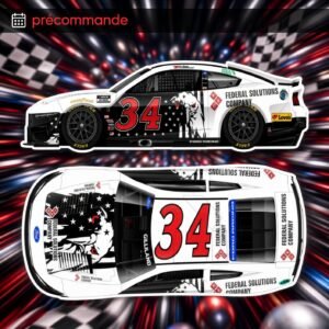 ** Précommande ** 2026 Todd Gilliland #34 Federal Solutions Company