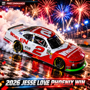 ** Précommande ** 2026 Jesse Love #2 Whelen Phoenix 17/10/2026 Race Win
