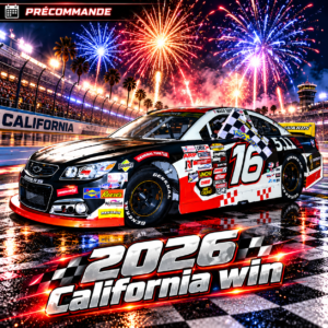 ** Précommande ** 2026 Hailie Deegan #16 Tactical Madera California 27/09/2026 Race Win