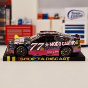 2025 Carson Hocevar #77 Modo Casino 1/64 Diecast Chassis